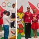 Meski Cedera, Atlet Dansa Sulsel Bersaudara Ade Tri Putra Kadiaman dan Anastasya Kadiaman Raih Medali Perak