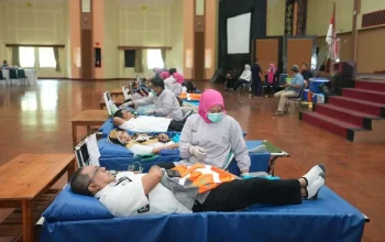 Donor Darah Kembali Digelar PT Semen Tonasa Kerja Sama PMI Makassar dan Pangkep