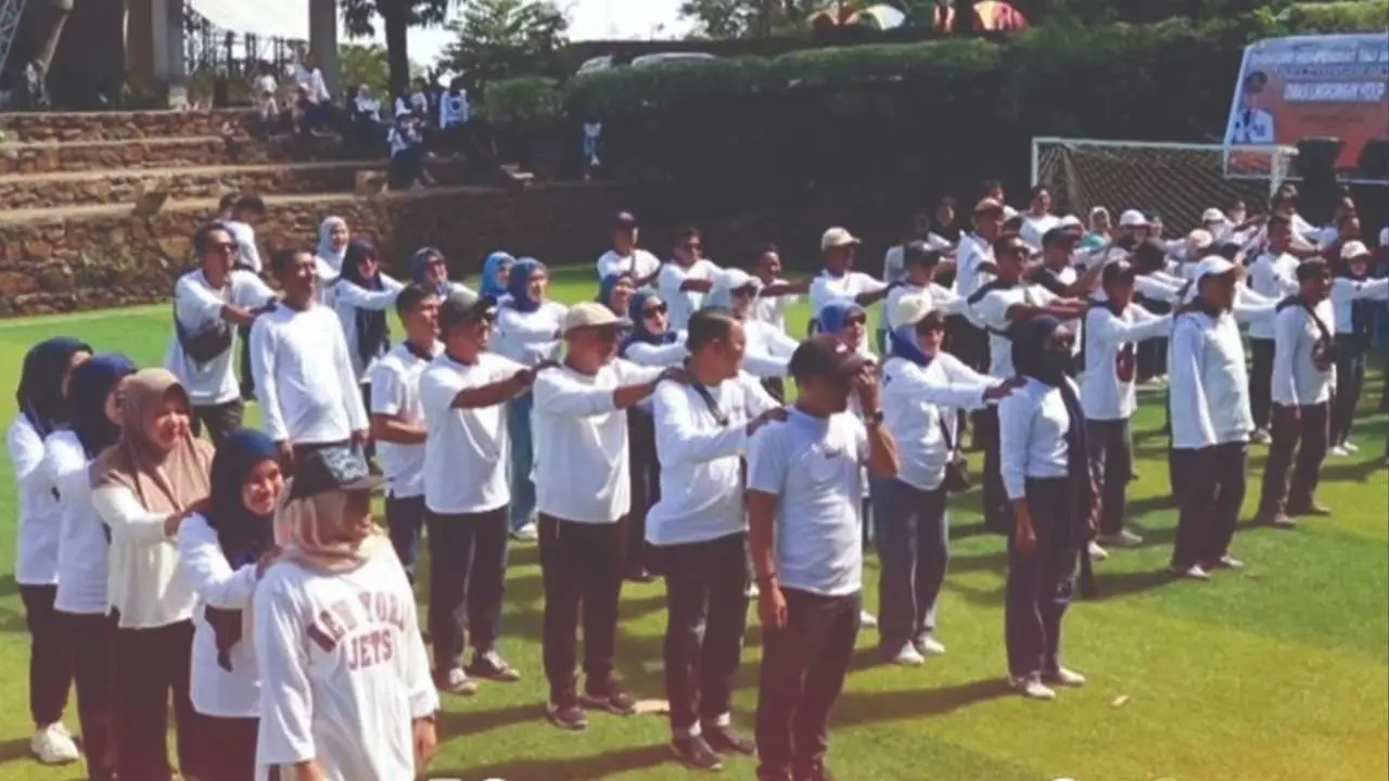 DLH Makassar Gelar Outbound dan Malam Ramah Tamah