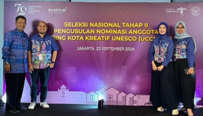 Kota Makassar Lolos 4 besar Seleksi Nasional Jejaring Kota Kreatif UNESCO (UCCN) 2025