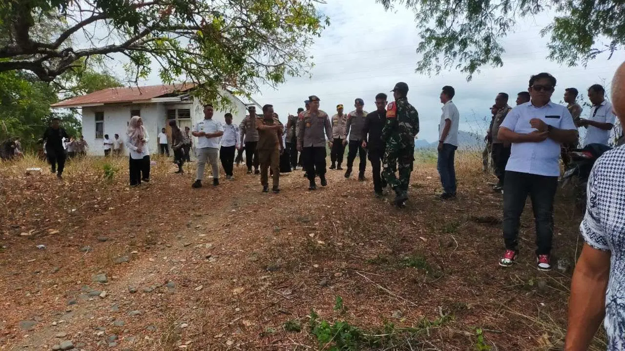 Danpas Brimob II Korps Brimob Polri Terima Tanah Hibah Pembangunan Mako Brimob di Boyong Jeneponto