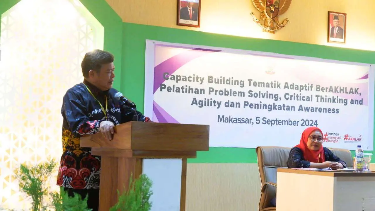 Disperkimtan Sulsel Gelar Capacity Building, Tekankan Nilai Adaptif Bagi ASN