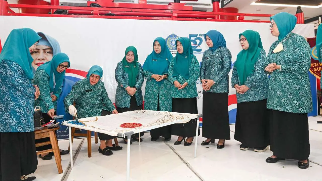 Indira Yusuf Ismail Buka Jambore HKG ke-52 TP PKK Kota Makassar 2 Indira Yusuf Ismail Buka Jambore HKG ke-52 TP PKK Kota Makassar