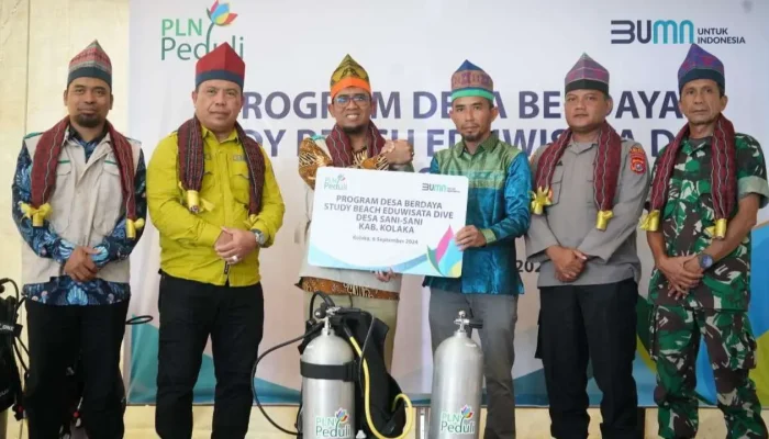 Dukung Pengembangan Wisata, PLN Hadir melalui Program Desa Berdaya di Desa Sani-Sani, Sultra