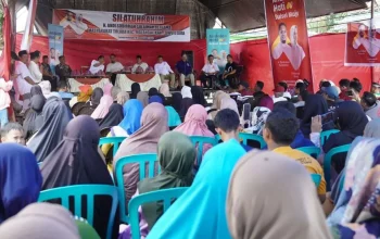 Ratusan Warga Malangke Lutra Sambut Kunjungan Andi Sudirman Sulaiman