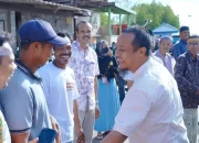 Ratusan Warga Bulu Cindea Sambut Kunjungan Andi Sudirman di Pangkep