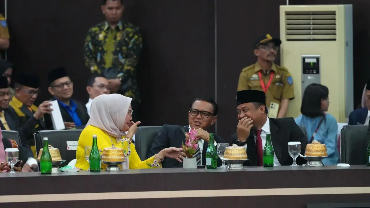 Andi Sudirman Hadiri Pelantikan Anggota DPRD Sulsel Periode 2024-2029: Semoga Amanah