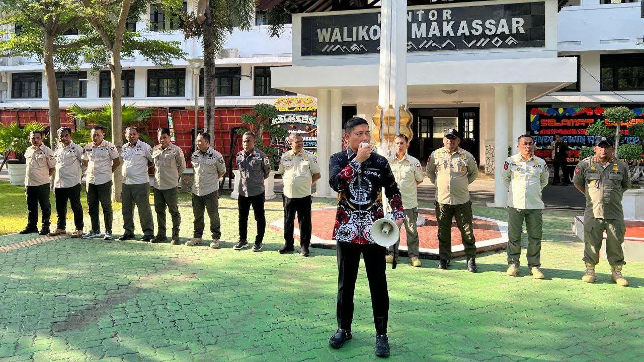 Pjs Wali Kota Arwin Ajak Satpol PP Tingkatkan Netralitas-Keamanan Kota Masa Kampanye Pilkada