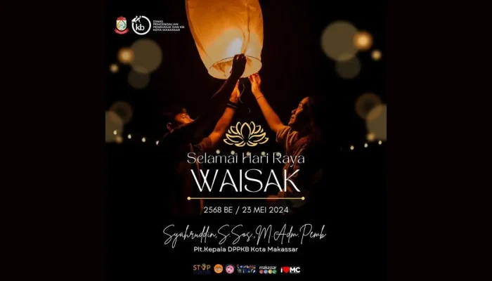Kepala DPPKB Makassar Ucapkan Selamat Hari Raya Waisak