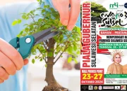 Dinas TPH-Bun Sulsel Adakan Kontes Bonsai Meriahkan HUT Sulsel Ke-355