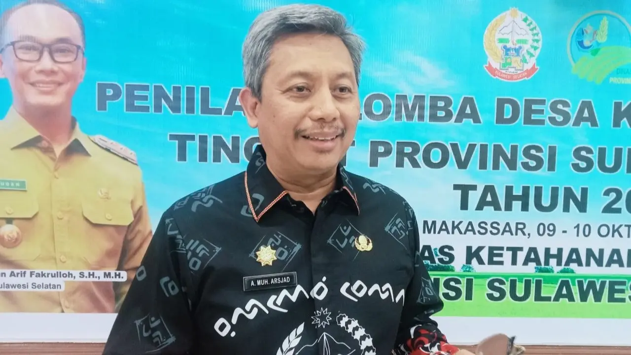 Kepala Dinas Ketahanan Pangan Sulsel