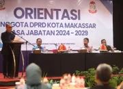 Pjs Wali Kota Arwin Hadiri Penutupan Orientasi Anggota DPRD Makassar 2024-2029