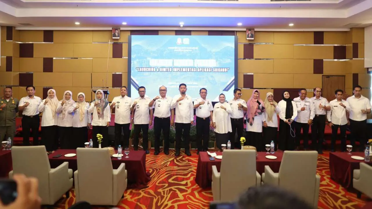 Launching & Bimtek Aplikasi SRIKANDI, Pjs Wali Kota Tekankan Optimalisasi Penggunaan TTE
