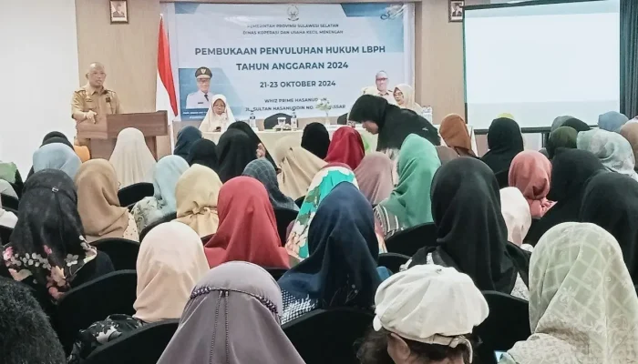 Ratusan Pelaku UMKM Ikuti Penyuluhan Hukum LBPH, Diskop Sulsel harap Makin Paham Aturan dan Solusi