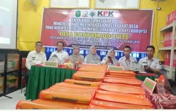 Tim Penilai Lomba Desa Antikorupsi Pemprov Sulsel Gelar Visitasi ke Desa Bontokaddopepe