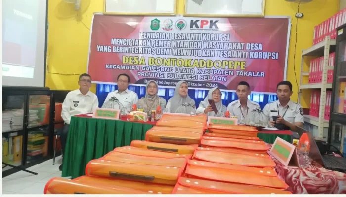 Tim Penilai Lomba Desa Antikorupsi Pemprov Sulsel Gelar Visitasi ke Desa Bontokaddopepe