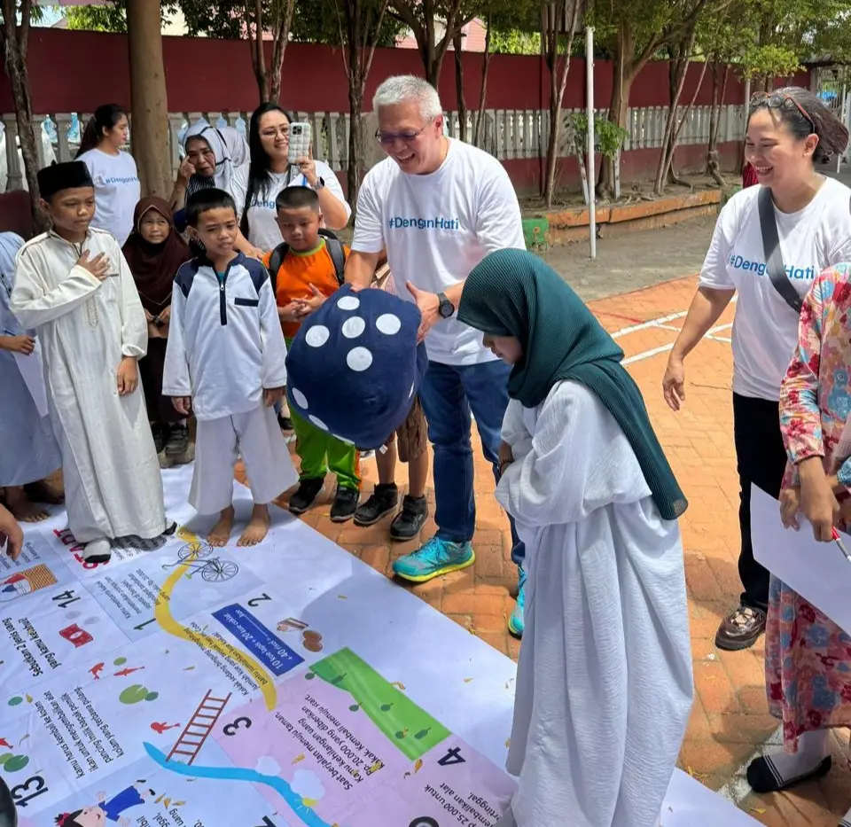 Libatkan Ratusan Karyawan, Permata Bank Berbagi CERITA untuk Anak Usia Sekolah di Makassar