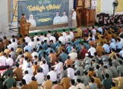 Tabligh Akbar HUT Sulsel, Pj Gubernur Prof Zudan: Mari Kita Jaga Suasana Aman-Damai
