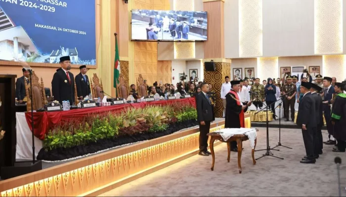 Supratman Resmi Dilantik sebagai Ketua DPRD Makassar