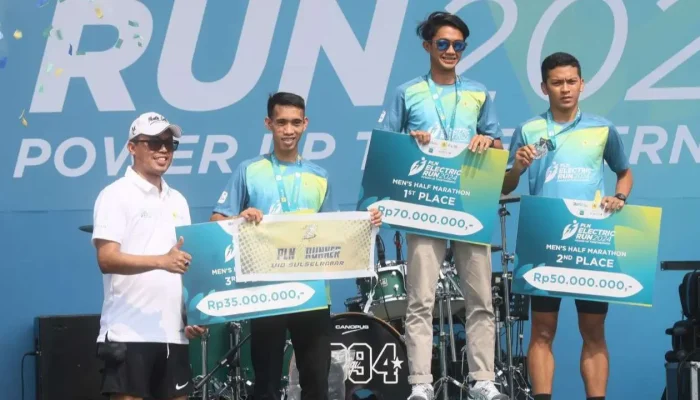 Atlet Lari Asal Sulsel Raih Podium dalam PLN Electric Run 2024