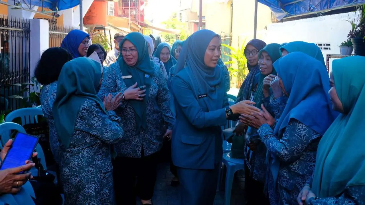 TP PKK Makassar & Dinkes Gelar Monitoring dan Pembinaan Posyandu Terintegrasi