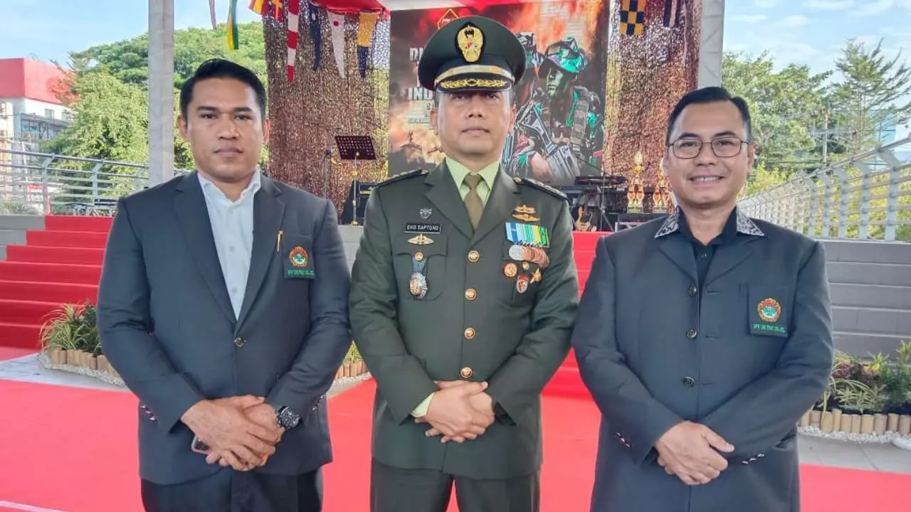 Hadiri Upacara HUT TNI ke-79, Ketua LDII Sulsel: Kami Bangga Memiliki TNI