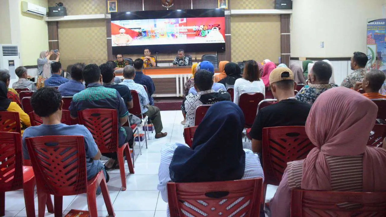 Sinergi Dinas Kearsipan dan Kecamatan Bontoala Laksanakan Binar Pokmas