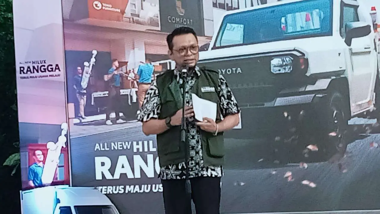 Kadis Perindag Makassar Hadiri Launching Toyota All New Hilux Rangga, Ini pesannya
