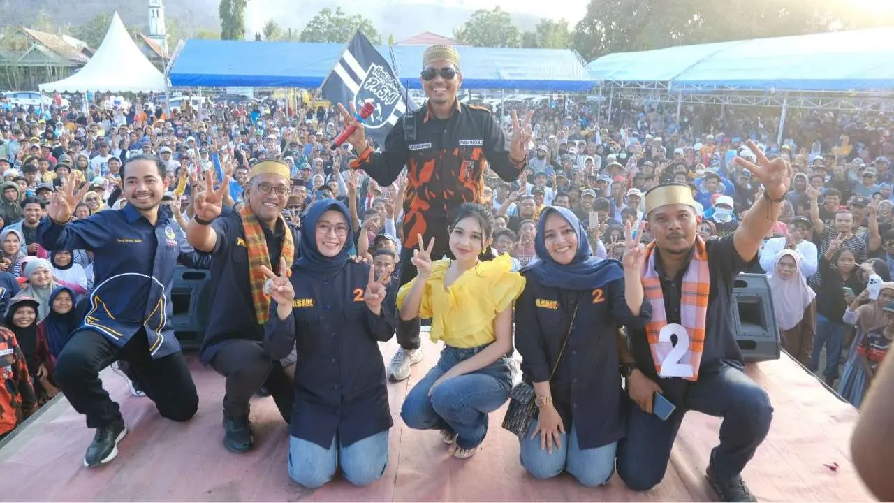 Dukungan Terus Mengalir Jelang Pilkada, Ribuan Massa Hadir di Kampanye PASMI di Hati di Desa Bululoe Jeneponto