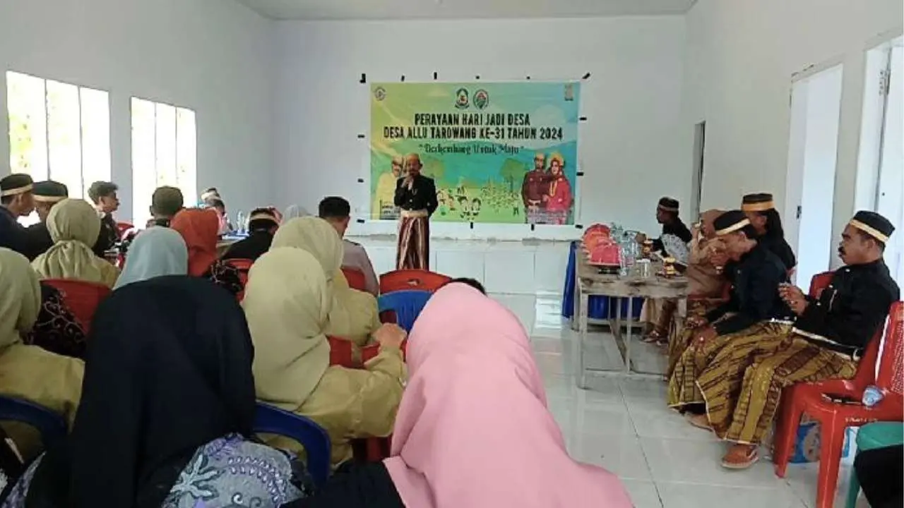 Peringatan Hari Jadi ke-31 Tahun Desa Allu Tarowang dan Peresmian Kantor Desa, Ini Pemaparan Kades Mansur 3 Peringatan Hari Jadi ke-31 Tahun Desa Allu Tarowang dan Peresmian Kantor Desa, Ini Pemaparan Kades Mansur
