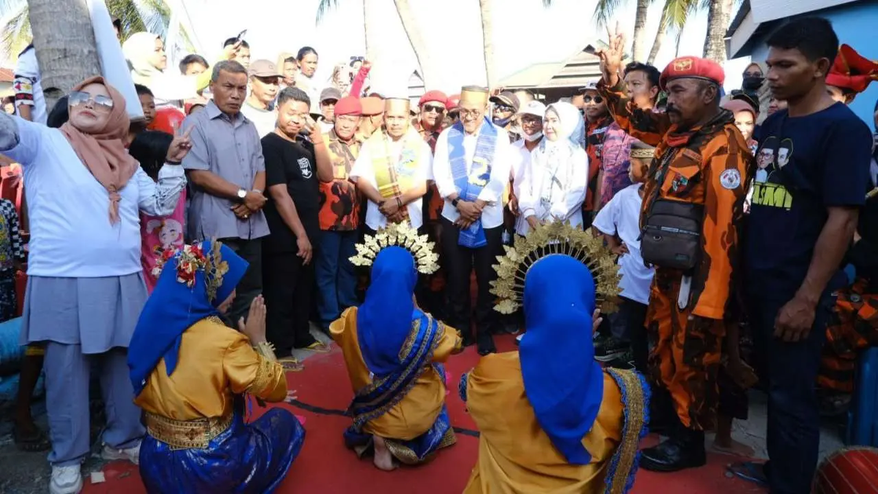 Antusias Hadiri Kampanye "PASMI di Hati" Nomor 2, Warga Pabiringa Jeneponto Teriakkan Yel-yel Kemenangan