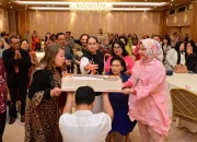 Hadiri Ultah Tokoh Masyarakat Kristen, Fatmawati Disambut Penuh Keakraban