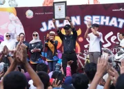 Rekor MURI Tercipta di Jalan Sehat HUT Sulsel ke-355