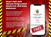 Waspada! Akun WhatsApp Catut Nama Pjs Wali Kota Makassar Arwin Azis Beredar, Modus Pinjam Uang