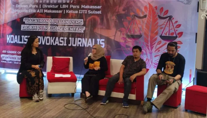 KAJ Sulsel Gelar Diskusi Publik Peran Pers di Pilkada