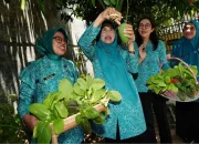 Resmikan Kebun “Aku Hatinya PKK”, Ninuk Zudan: Harus Dijaga Keberlanjutannya