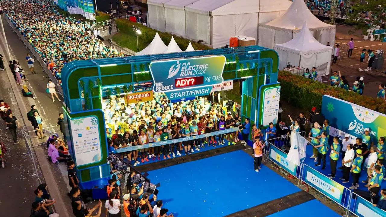 PLN Sukses Gelar PLN Electric Run 2024, Ajak Masyarakat Kurangi Emisi Karbon