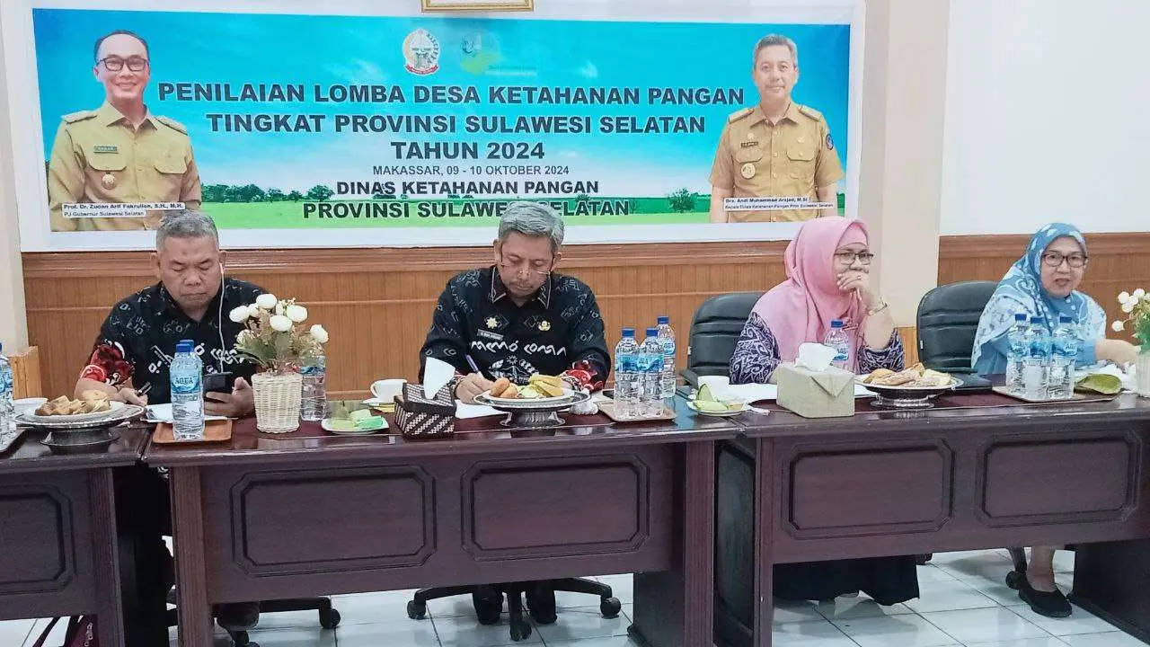 Pemda Apresiasi Lomba Desa yang di Gelar Dinas Ketahanan Pangan Sulsel