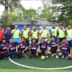 Laga Futsal HUT Sulsel Diikuti Pj Gubernur Prof Zudan & Legenda PSM Makassar Berlangsung Seru