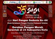 GPM Serentak di 24 Kabupaten Kota Rangkaian HUT Sulsel Ke-355, Kadis Ketapang: Harga jauh lebih murah