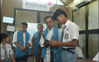 Karyawan Indosat Dirikan Bangunan ECO untuk Sekolah di Ambon