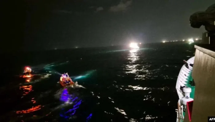 Kapal Tenggelam di Korea Selatan: Dua ABK Indonesia Belum Ditemukan