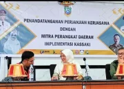 Pemkab Pangkep Tandatangani PKS dengan Mitra untuk Implementasi “KASSAKI”