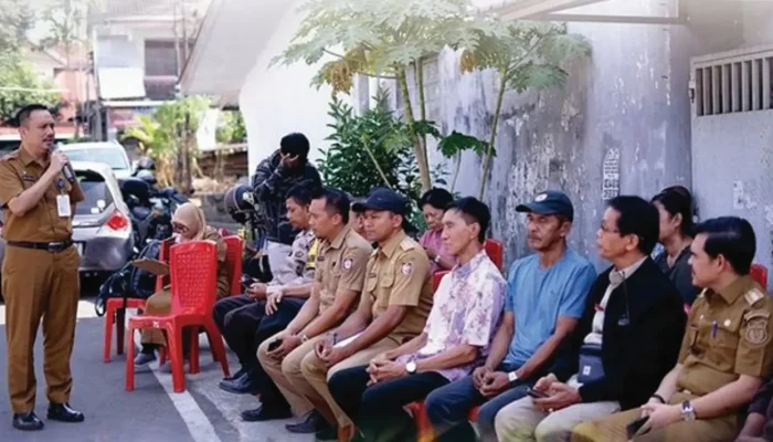 Distan Makassar Terima Hibah Tanah untuk Pelebaran Jalan di Kelurahan Paropo