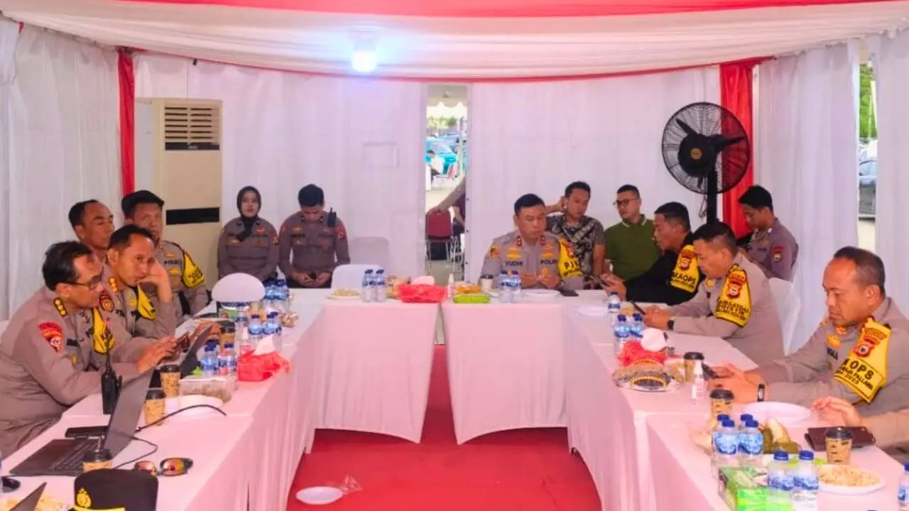 Kapolda Cek Langsung Pengamanan Kampanye Akbar Pilgub Sulsel 2024