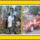 Kebakaran Lahap Rumah Panggung dan Sepeda Motor di Jalan Mannuruki, Daya