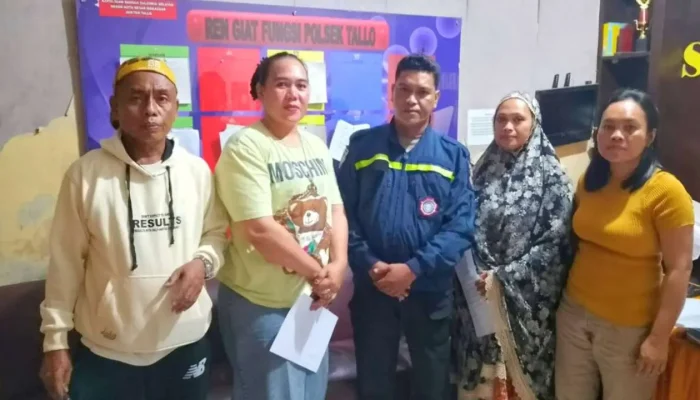 Polsek Tallo Mediasi Kesalahpahaman Warga Akhirnya Berujung Damai