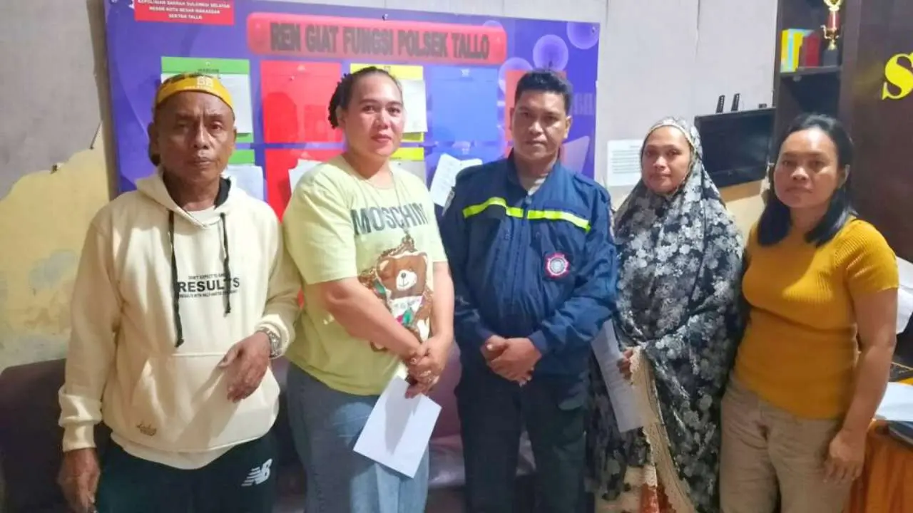 Polsek Tallo Mediasi Kesalahpahaman Warga Akhirnya Berujung Damai