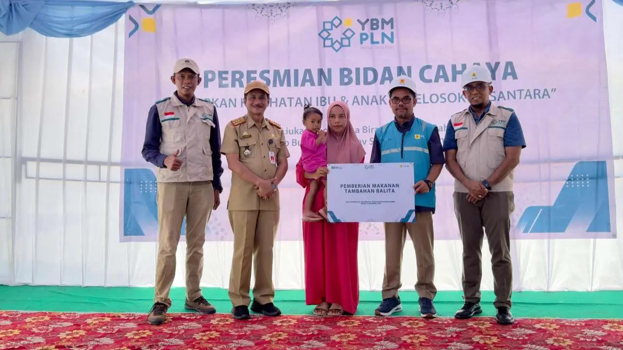 YBM PLN Sulselrabar Dorong Kesehatan Ibu & Anak di Pulau Liukang Loe