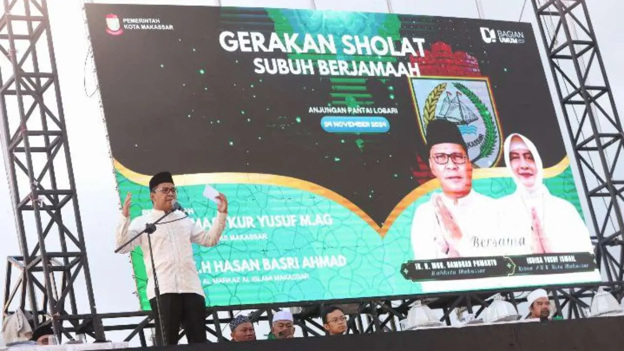 Danny Pomanto Kembali Aktif sebagai Wali Kota, Awali dengan Salat Subuh Berjamaah